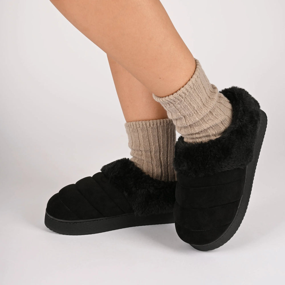 Black Faux Suede