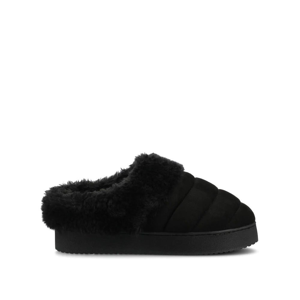 Black Faux Suede