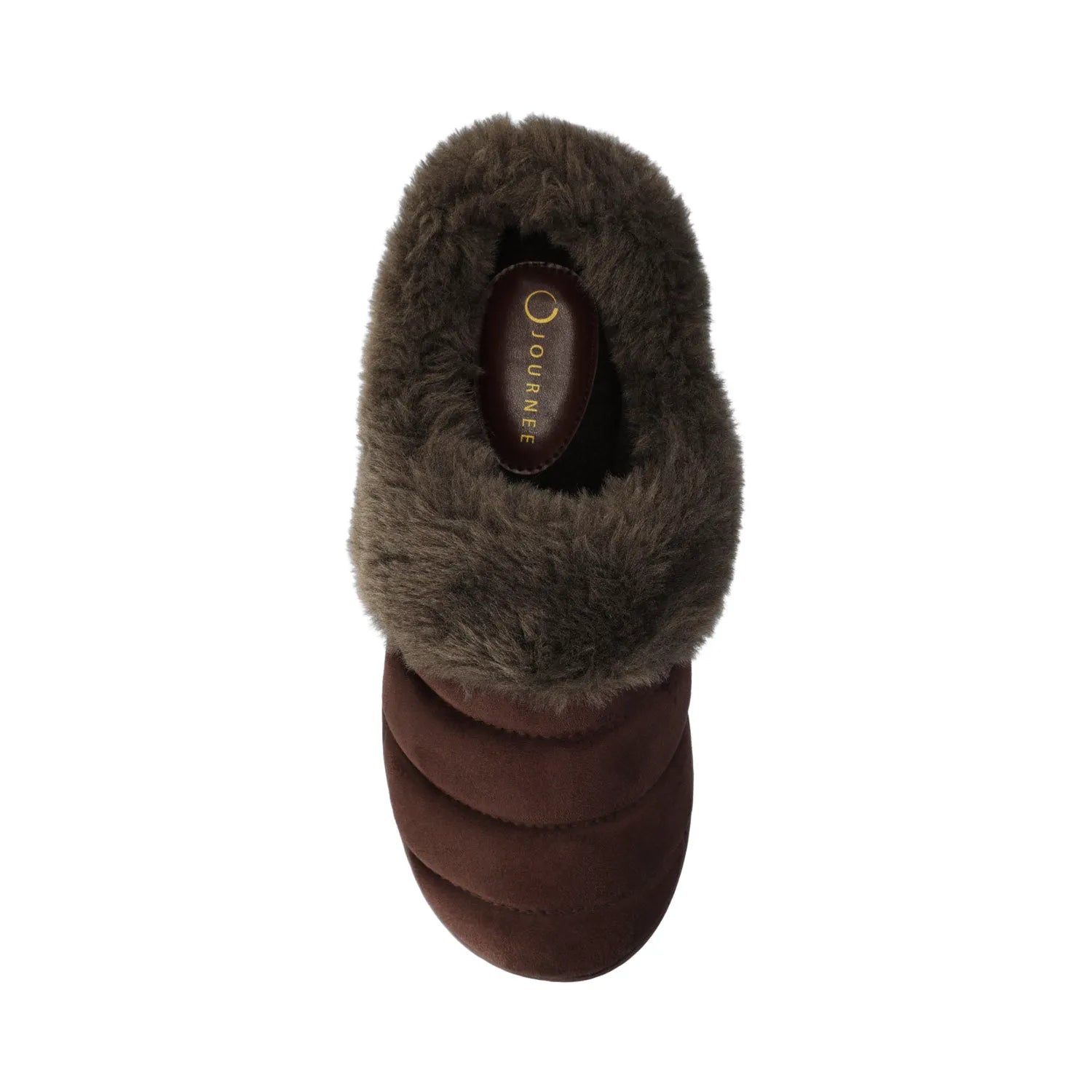 Brown Faux Suede