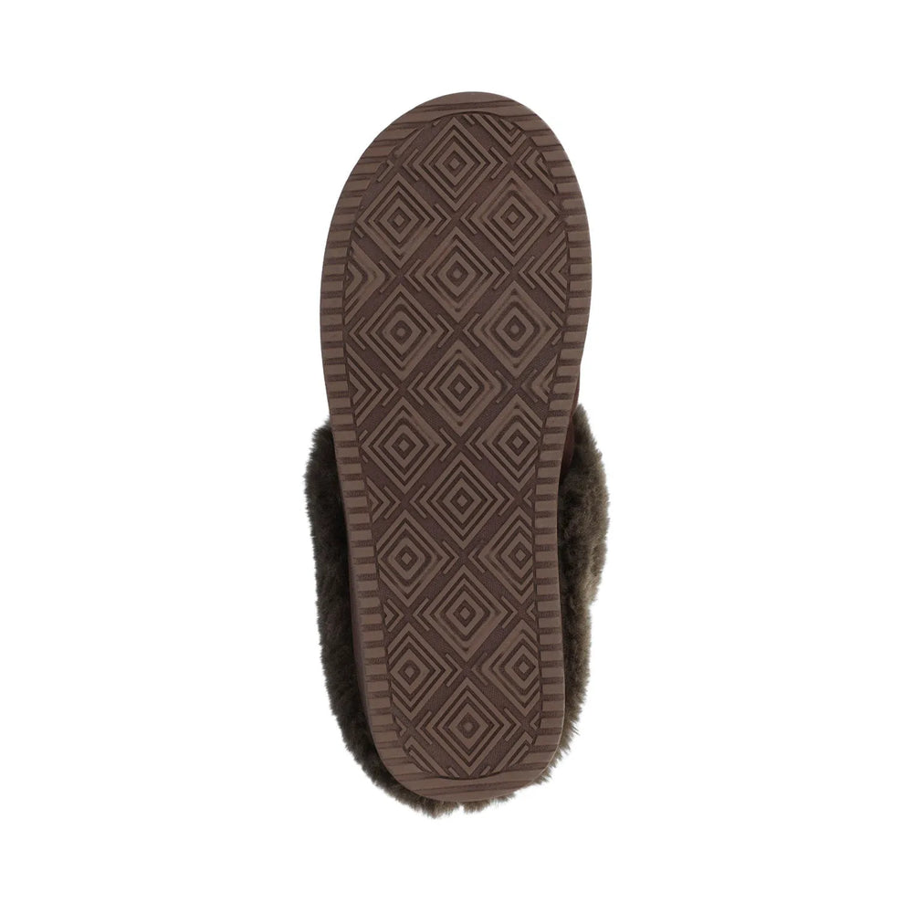 Brown Faux Suede