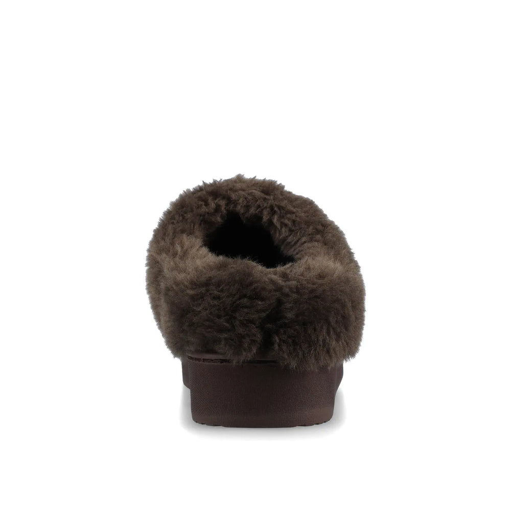 Brown Faux Suede
