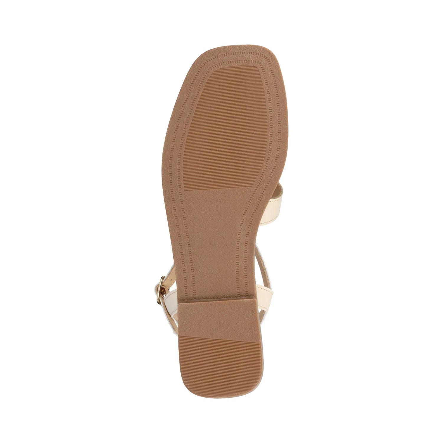BRIDEY Ankle Strap Sandals in Bone