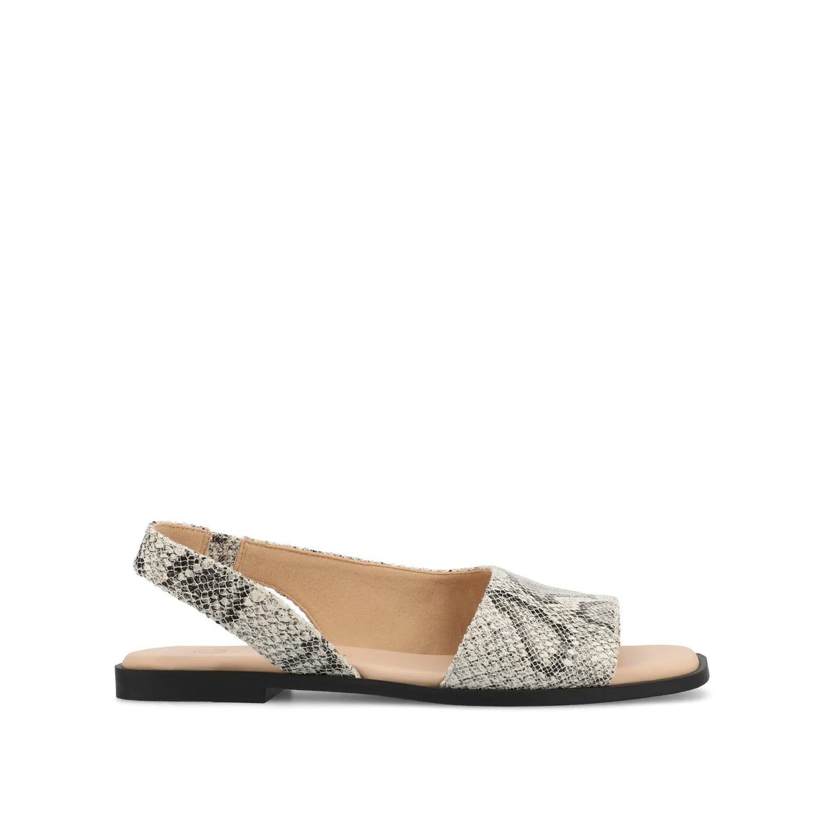 BRINSLEY SANDALS IN VEGAN LEATHER - Snake