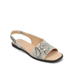 BRINSLEY SANDALS IN VEGAN LEATHER - Snake