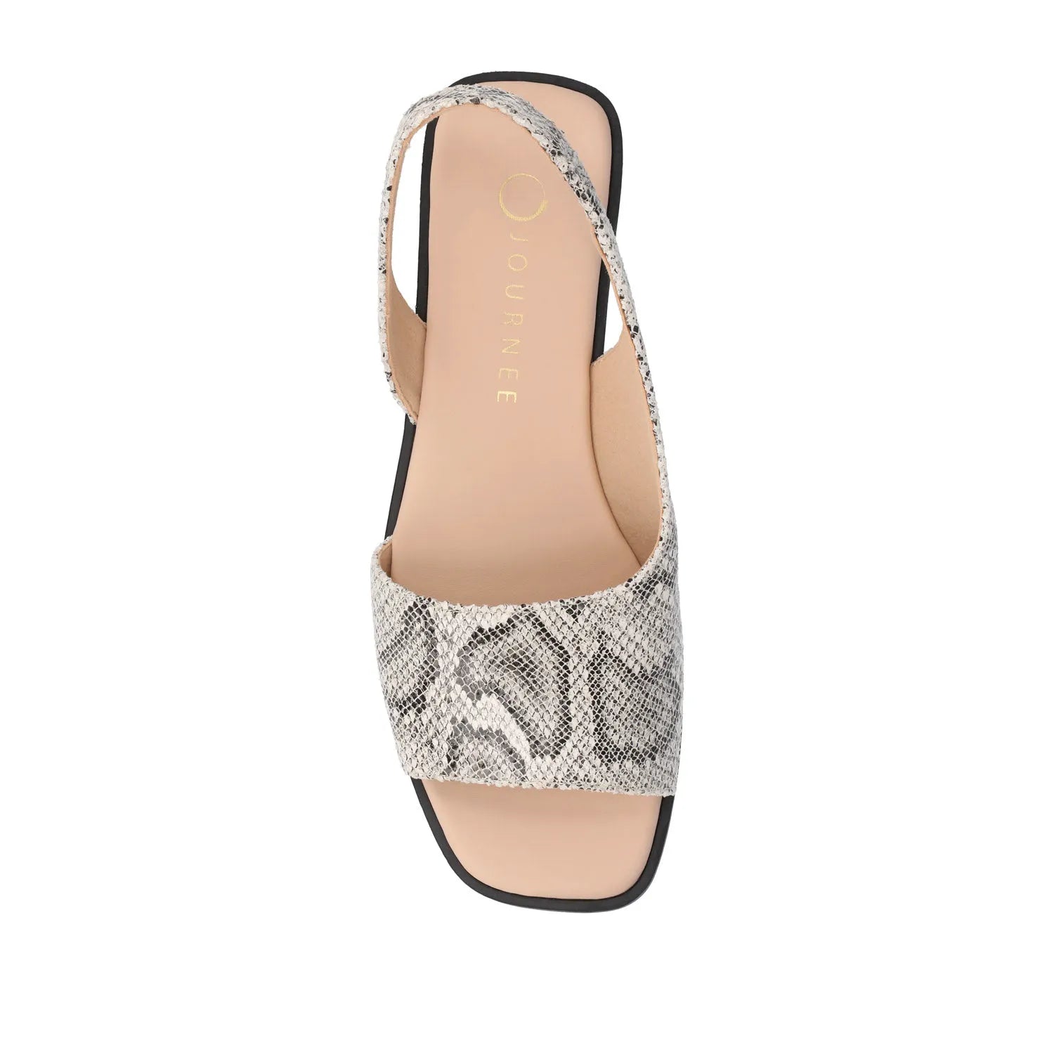 BRINSLEY SANDALS IN VEGAN LEATHER - Snake