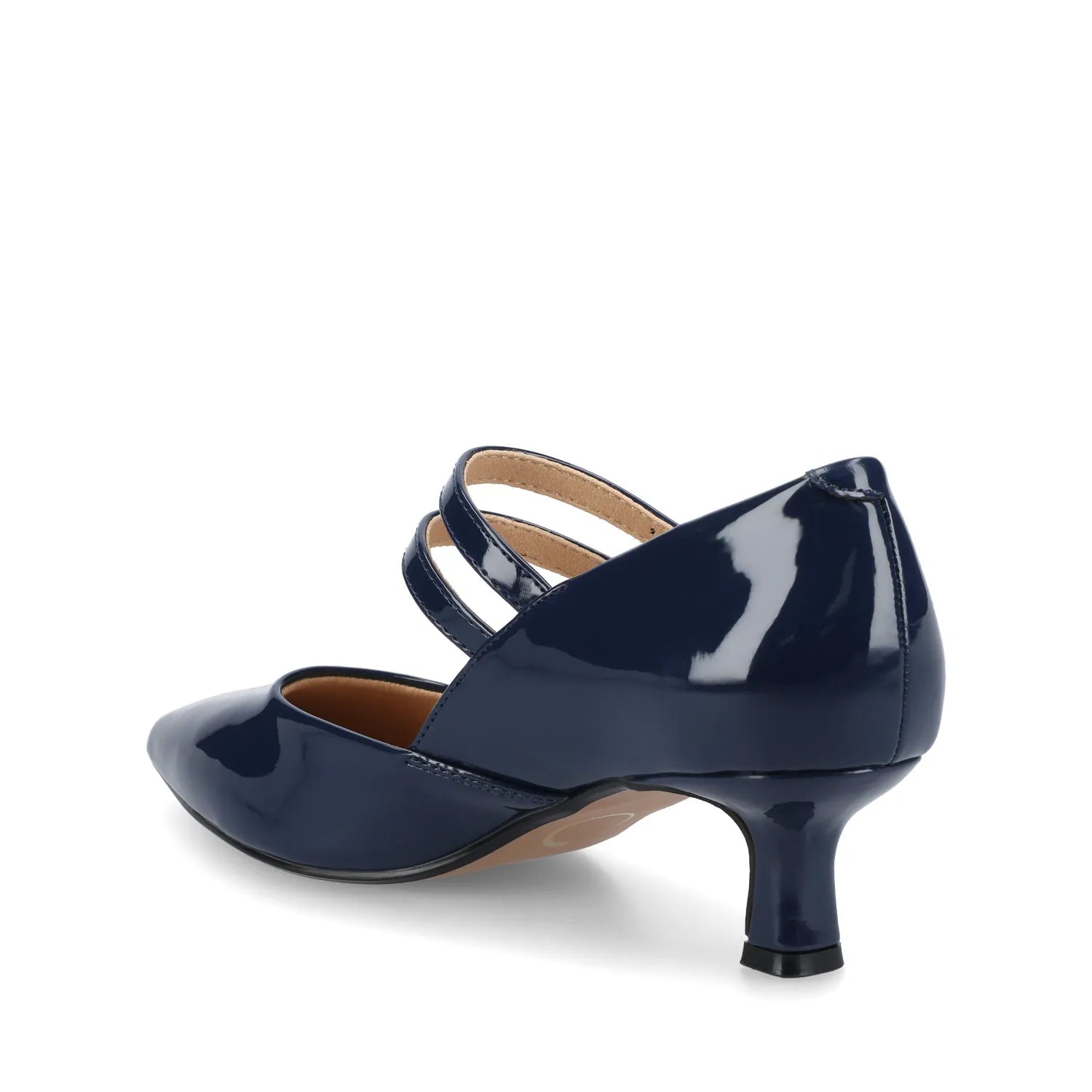 Carnation Mary Jane Pumps in Wide - Navy