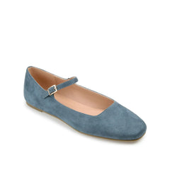 Blue Faux Suede