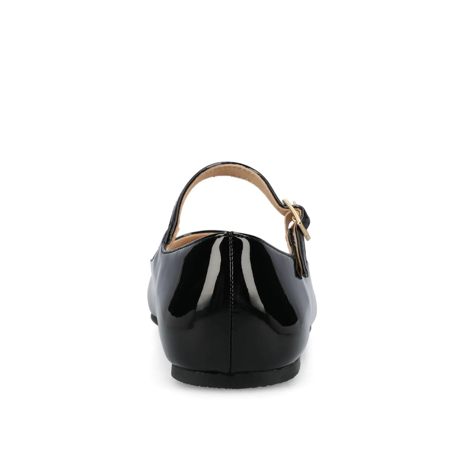 CARRIE BALLET FLATS IN PATENT WIDE - Black Patent