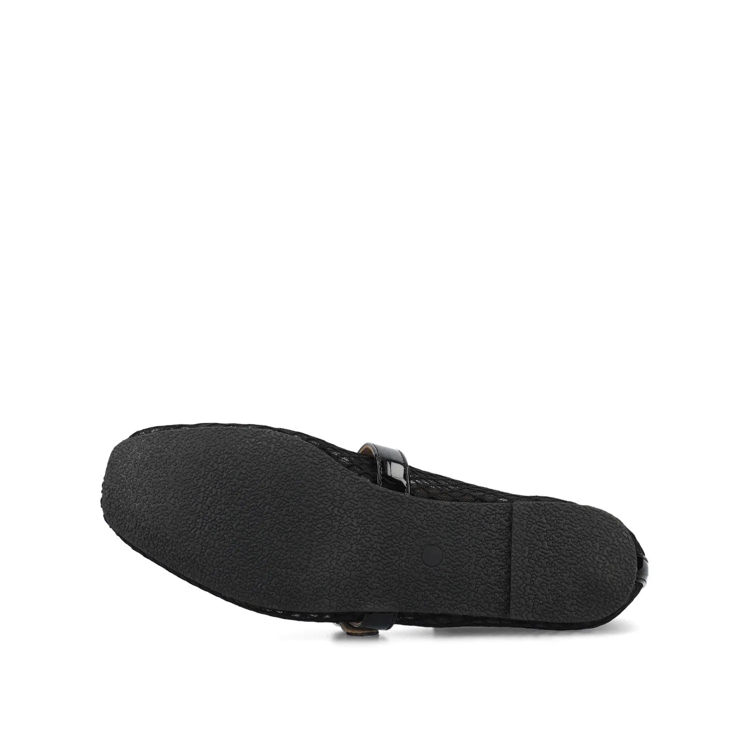 CASHA MARY JANE FLATS IN MESH - Black Mesh