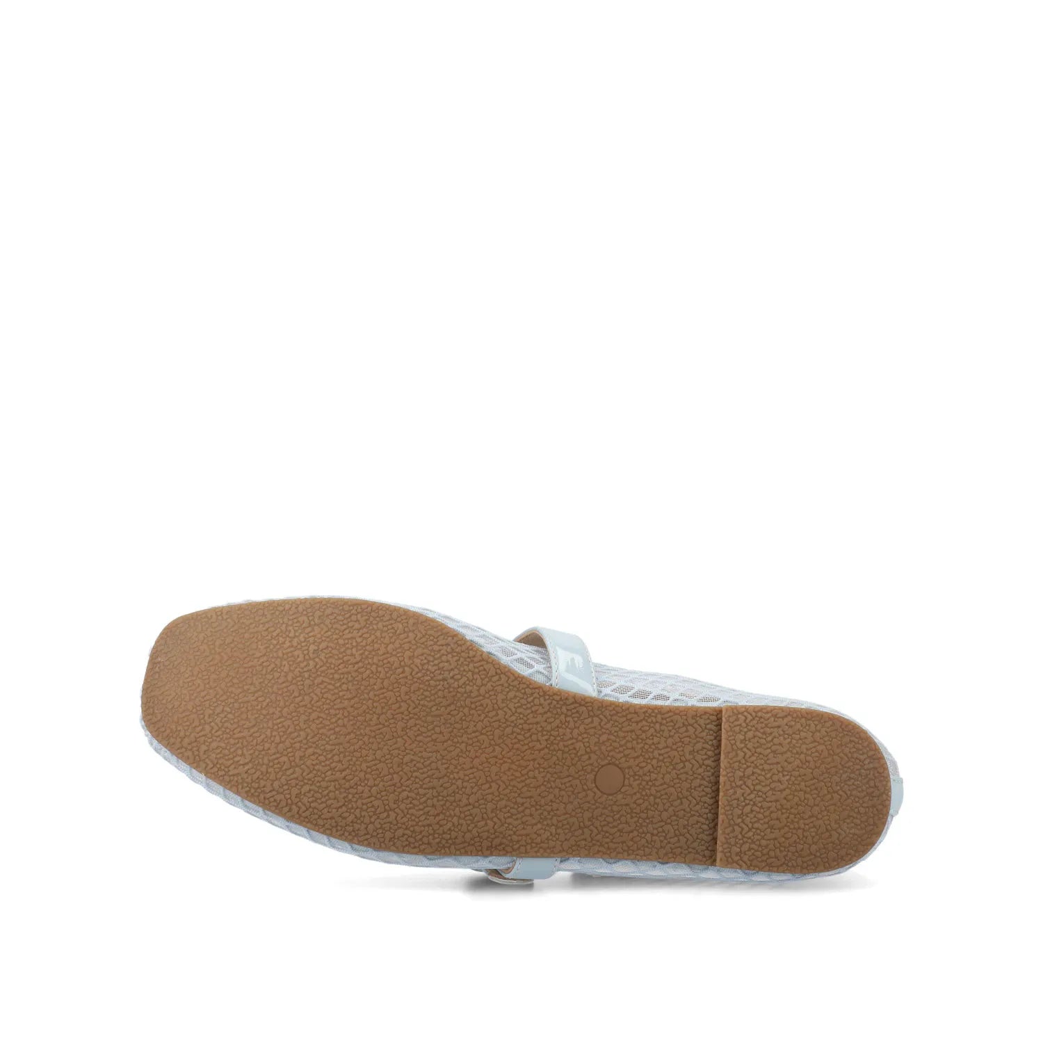 CASHA Mary Jane Flats in Mesh - Light Blue