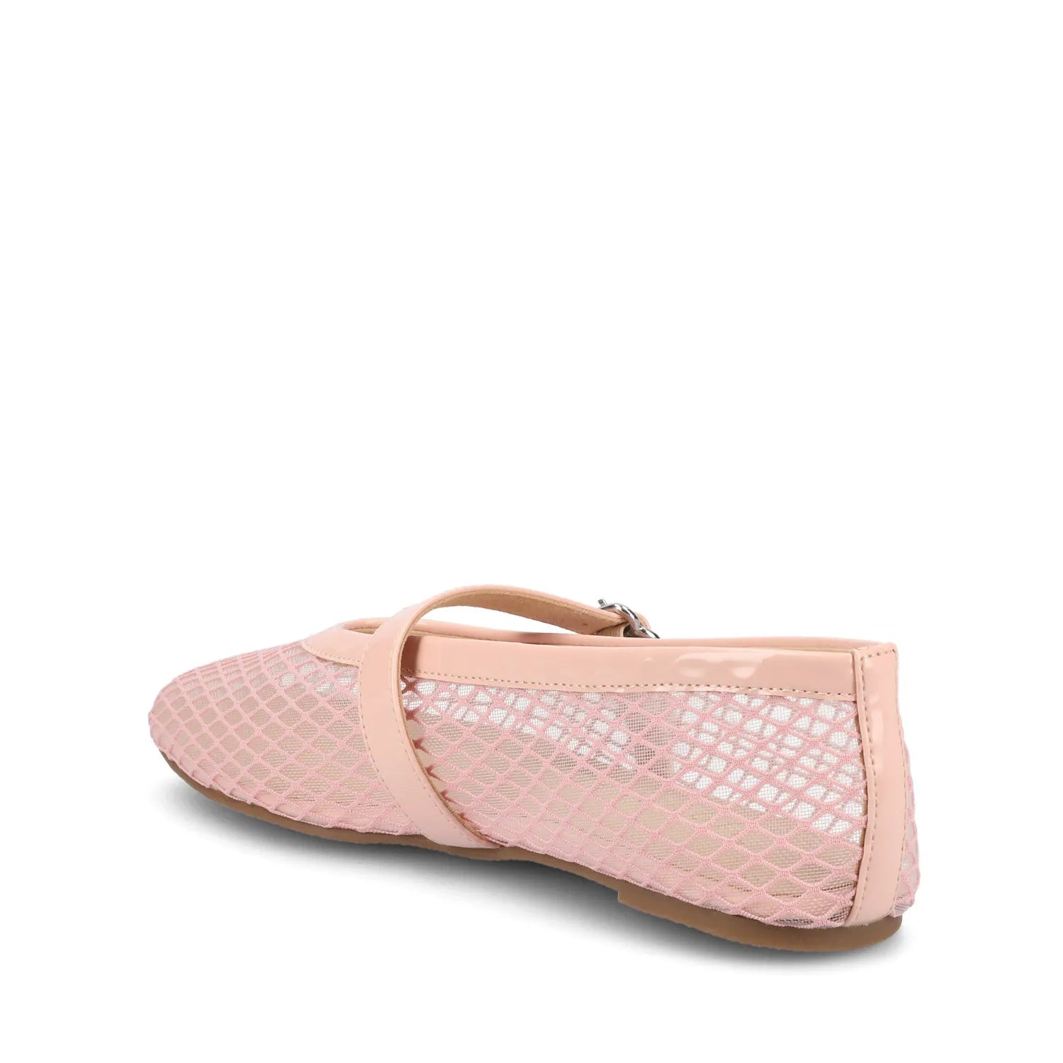 CASHA Mary Jane Flats in Mesh - Pink