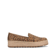 Catalina Slip-On Espadrilles in Leopard Print