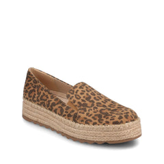 Catalina Slip-On Espadrilles in Leopard Print