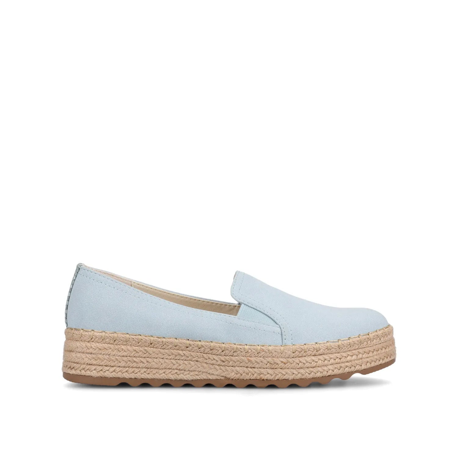 Catalina Slip-On Espadrilles in Sky Blue