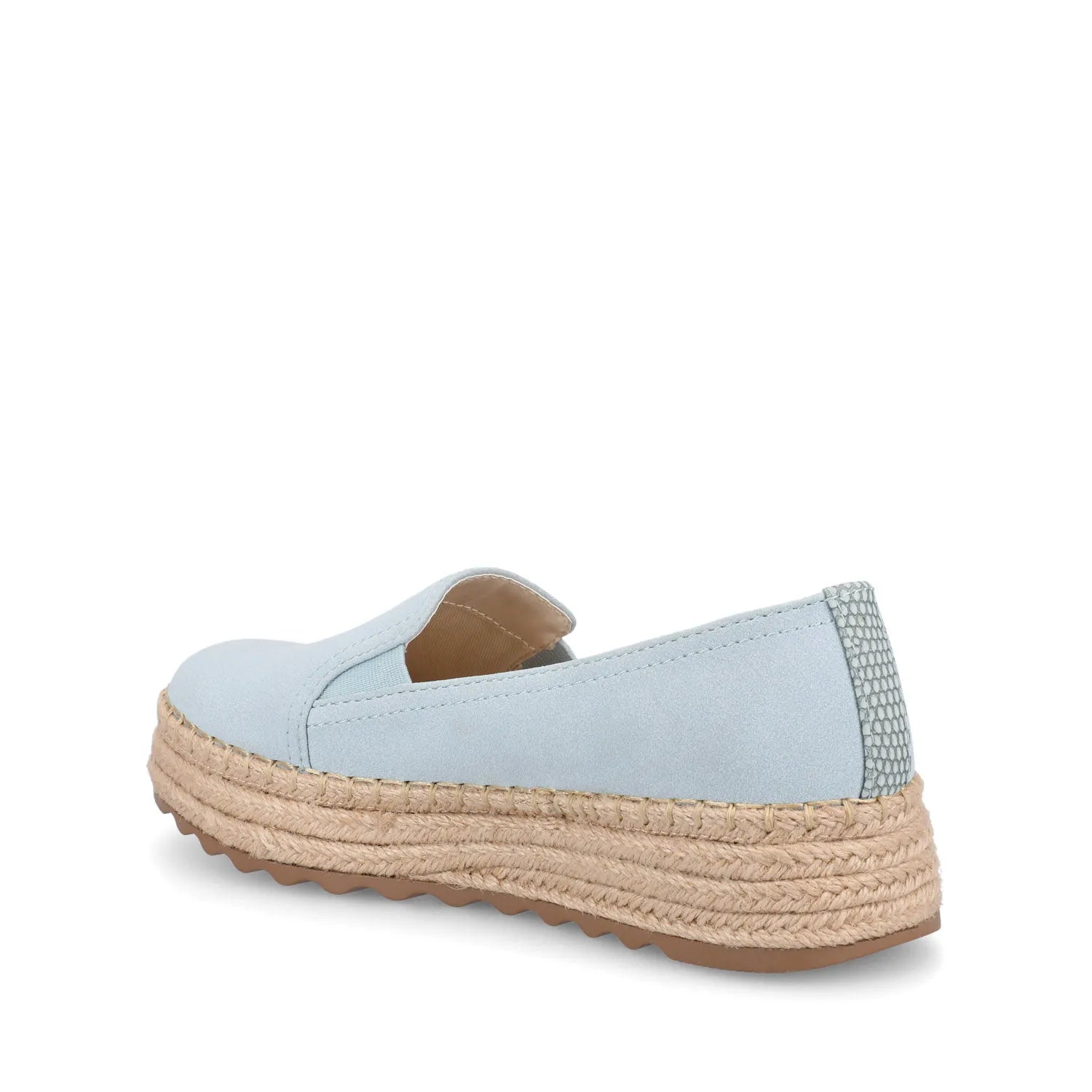 Catalina Slip-On Espadrilles in Sky Blue