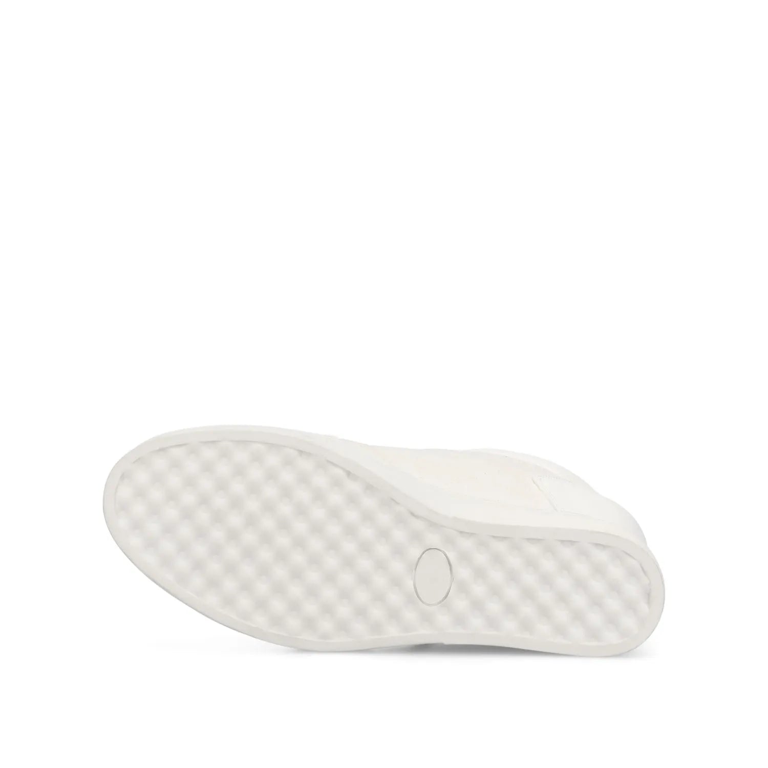 Clarity High-Top Wedge Sneaker in White