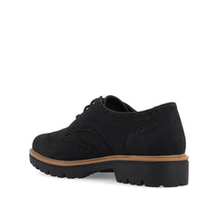 Black Faux Suede