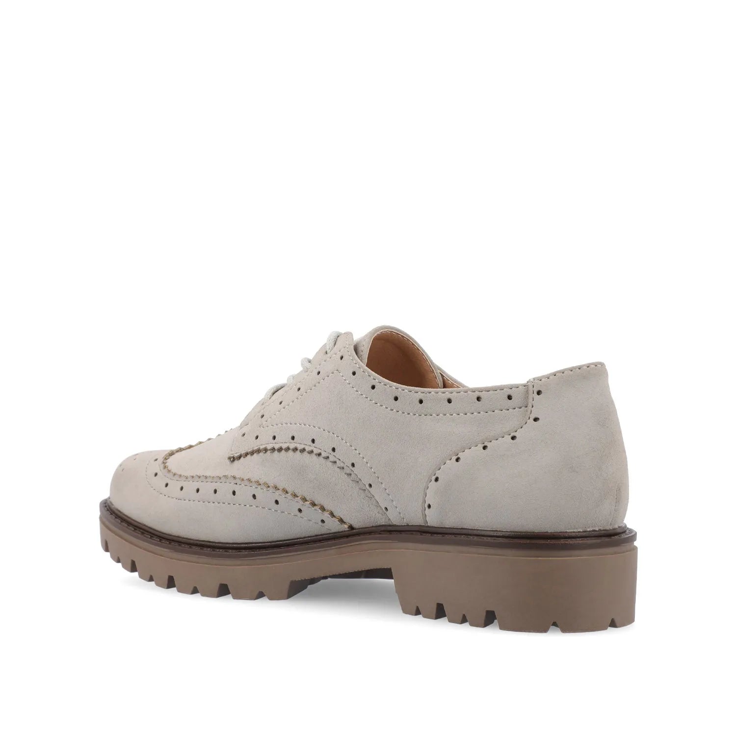 Grey Faux Suede