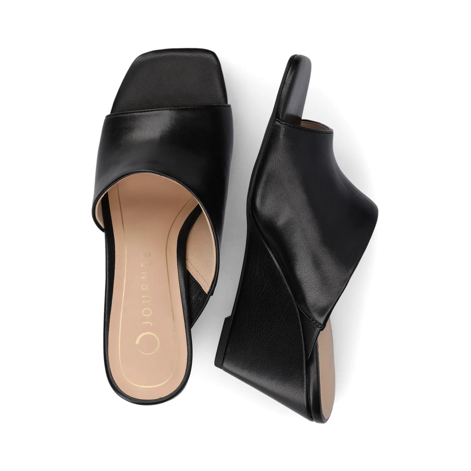 Clementine Wedge Sandals - Black