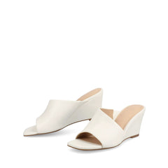 Clementine Wedge Sandals in White