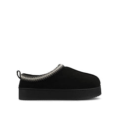 CONNWAY Slippers in Faux Suede - Black