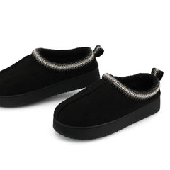 Black Faux Suede