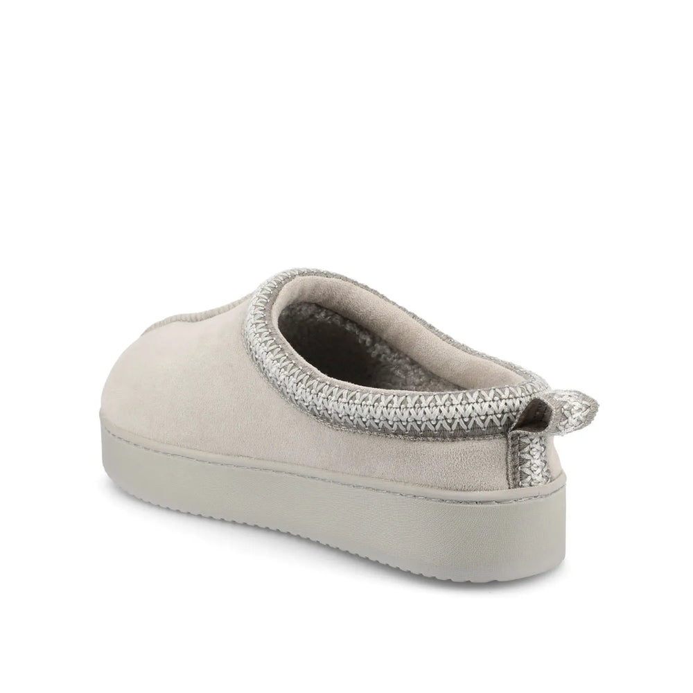 Grey Faux Suede