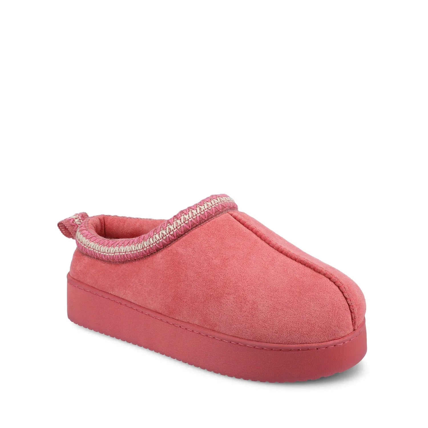 Hot Pink Faux Suede