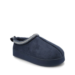 CONNWAY Slippers in Faux Suede - Navy