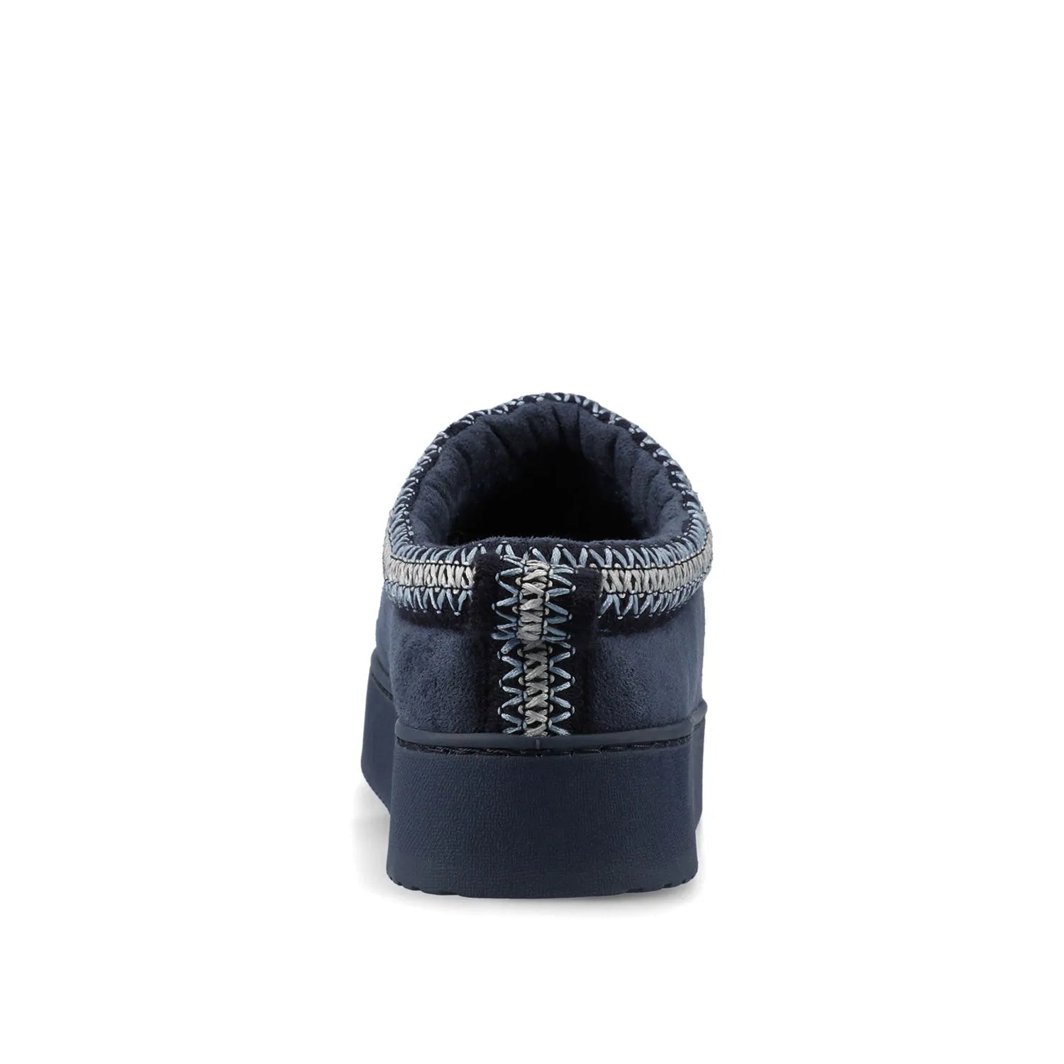 CONNWAY Slippers in Faux Suede - Navy