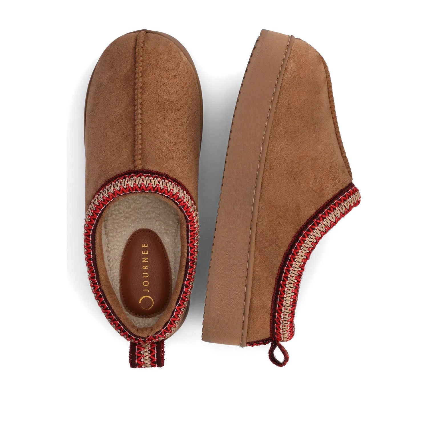 Tan Faux Suede