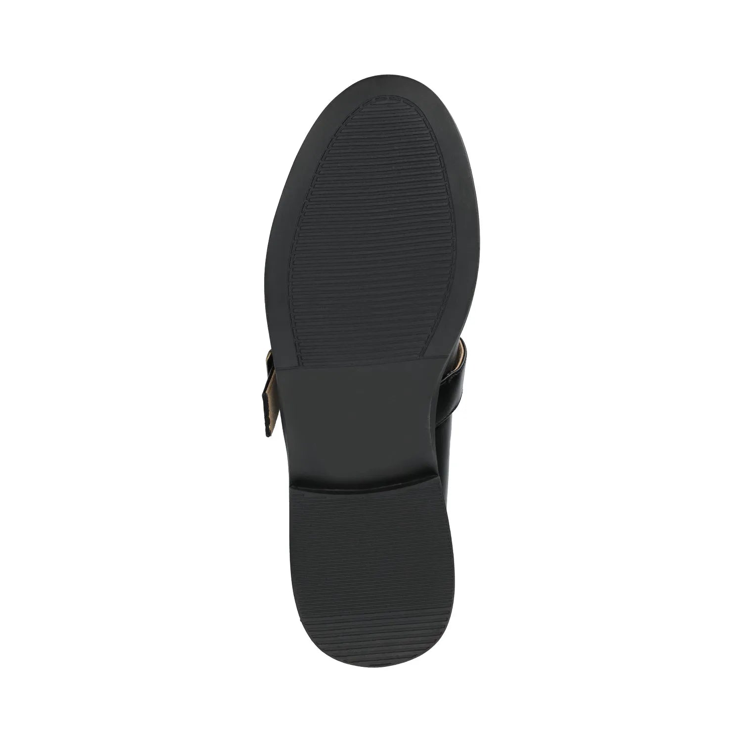 Corina T-Strap Loafer - Black