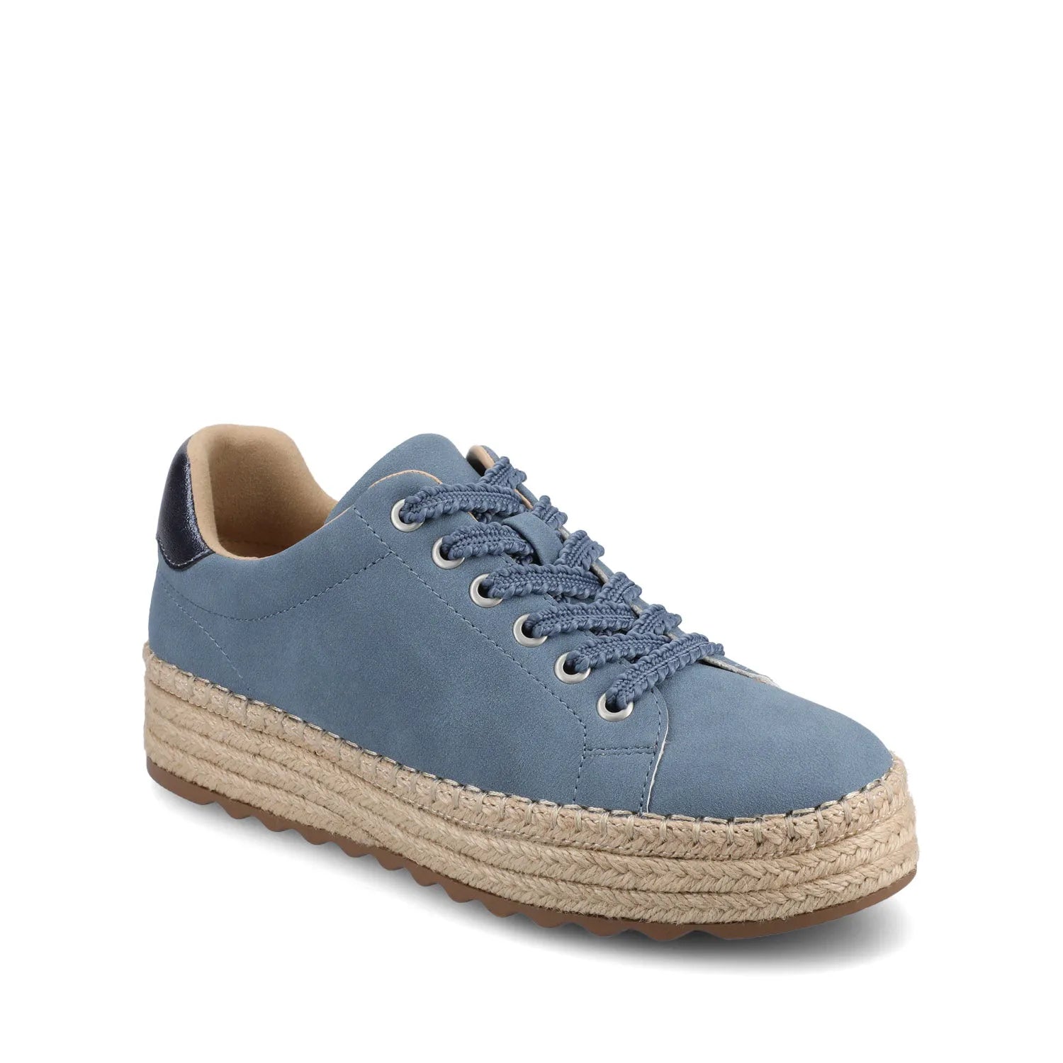 COSIMA Denim Blue Espadrille Sneakers