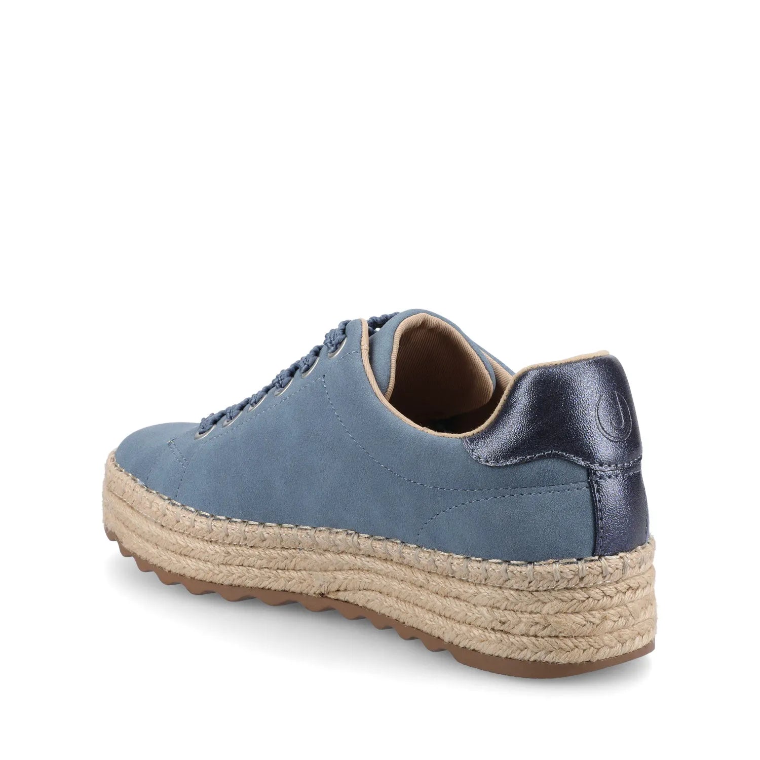 COSIMA Denim Blue Espadrille Sneakers