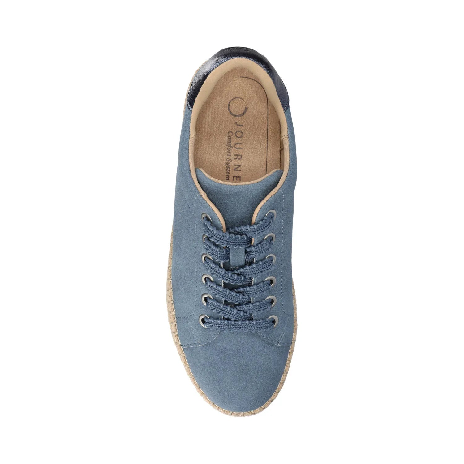 COSIMA Denim Blue Espadrille Sneakers