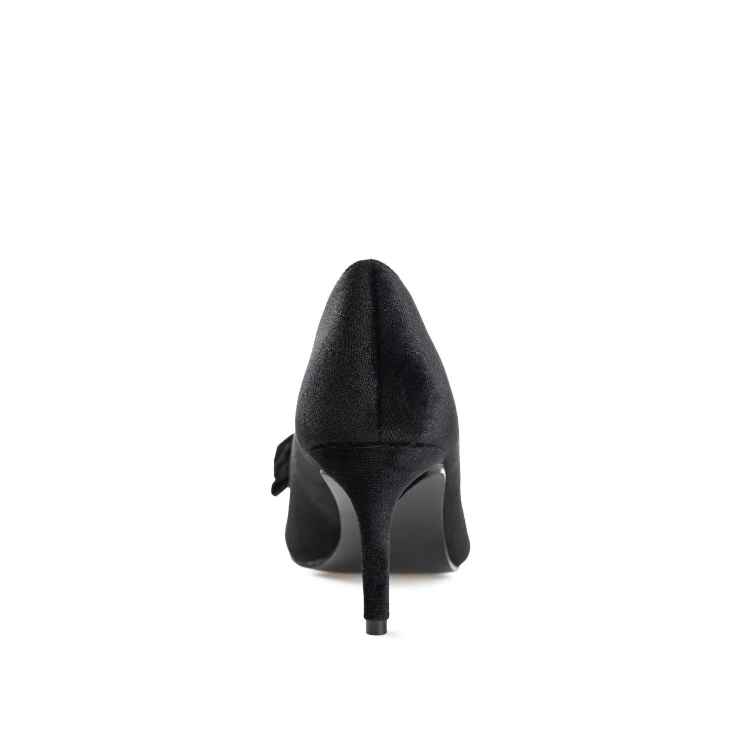 CRYSTOL Stiletto Pump Heels in Wide - Black