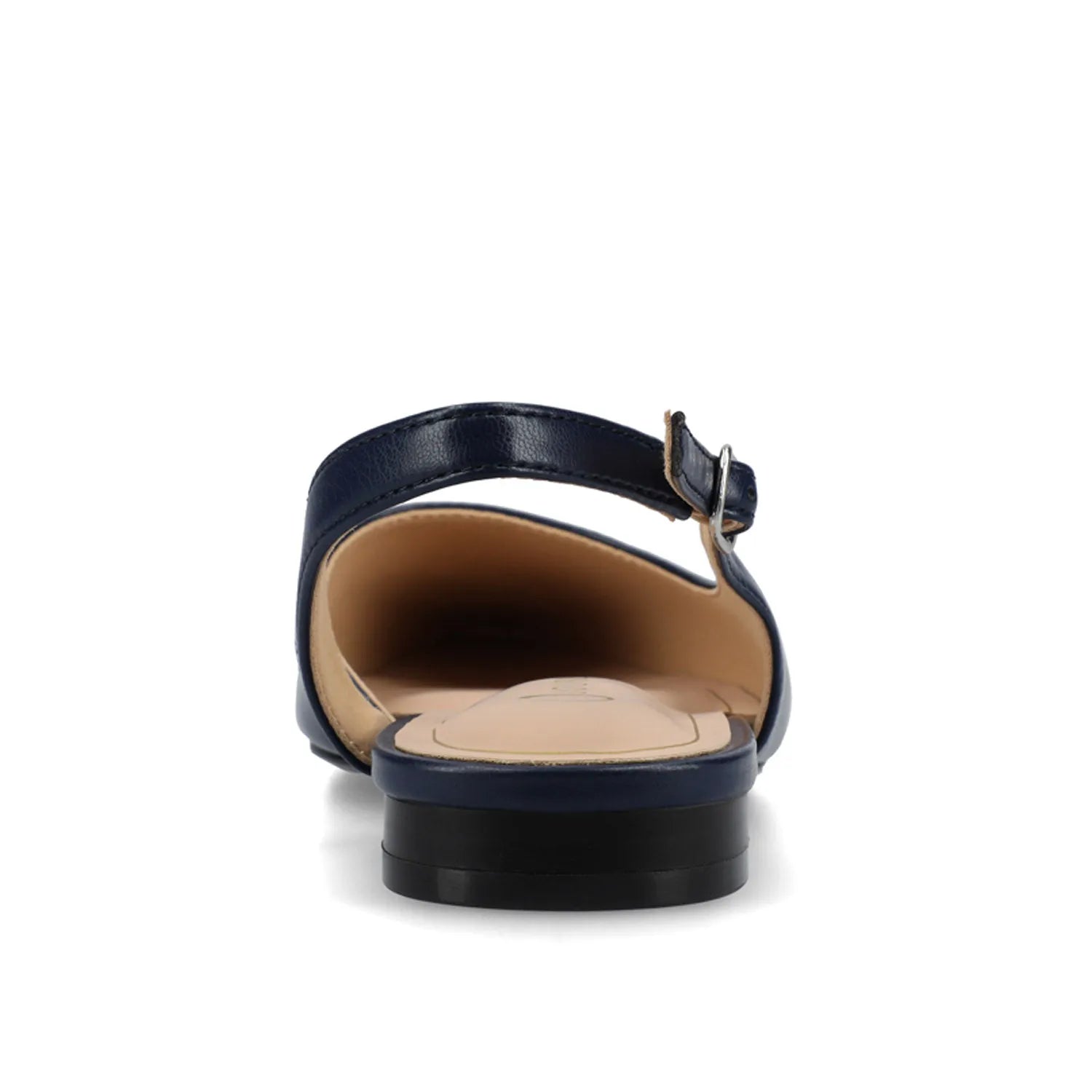Daphne Ballet Flats in Navy Nubuck Tweed