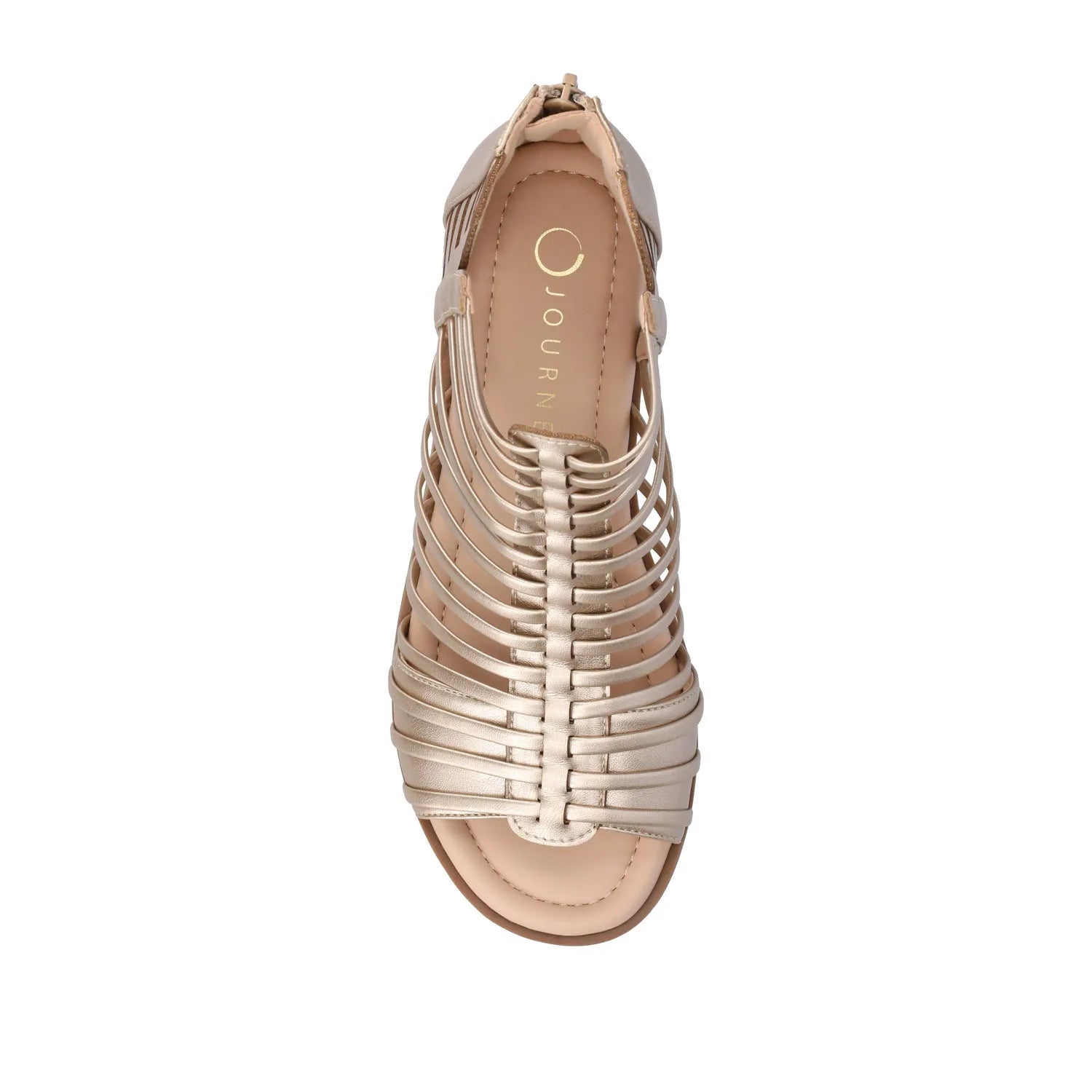 Delilah Gladiator Sandals in Statement - Champagne