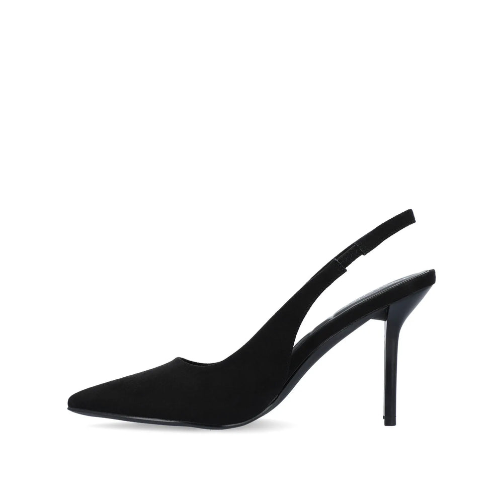 Black Faux Suede