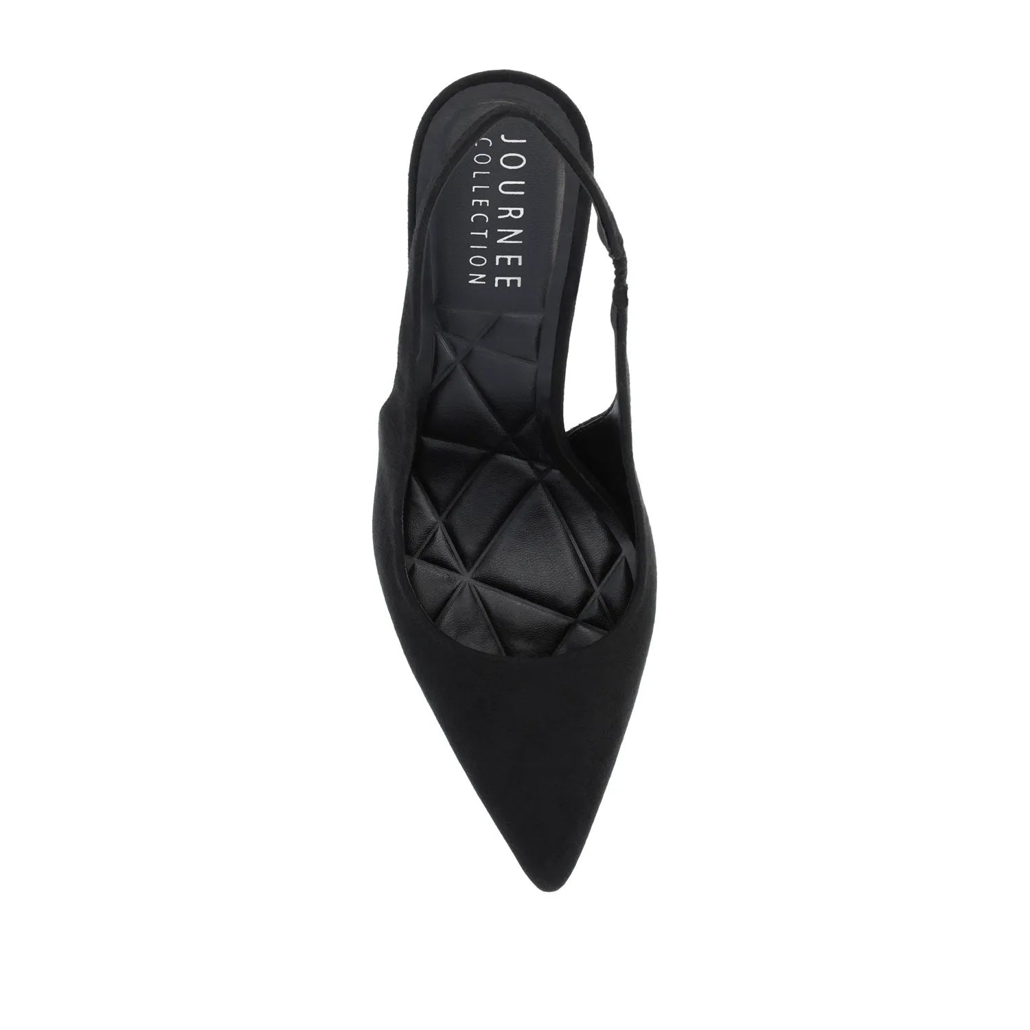 Black Faux Suede