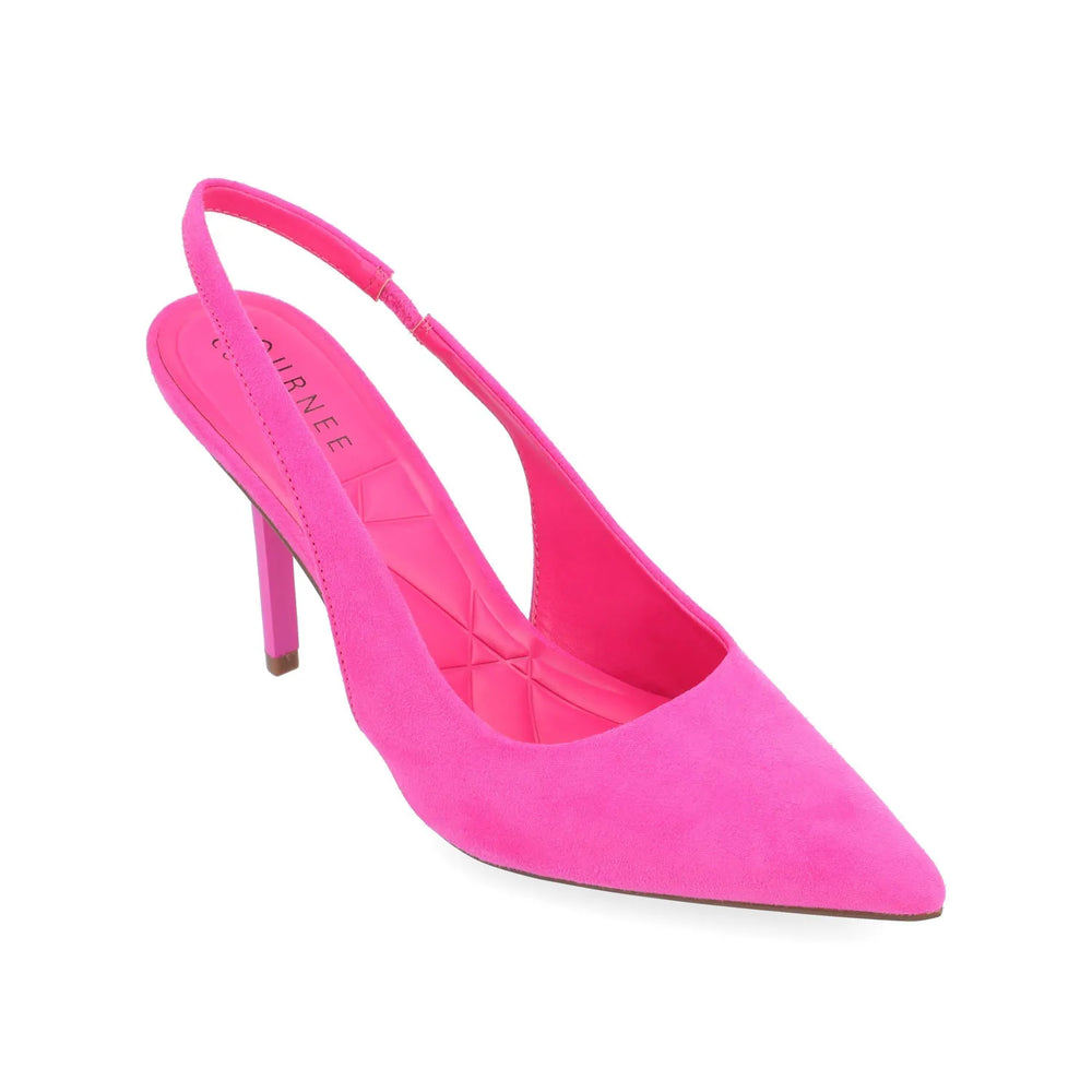 Fuchsia Faux Suede