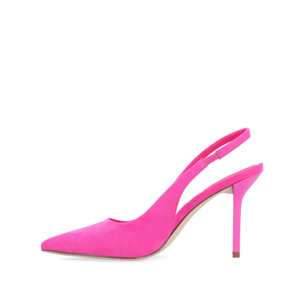 Fuchsia Faux Suede