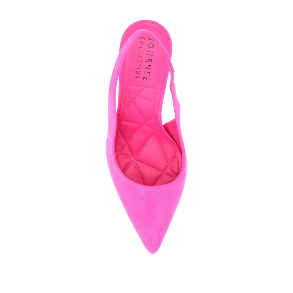 Fuchsia Faux Suede