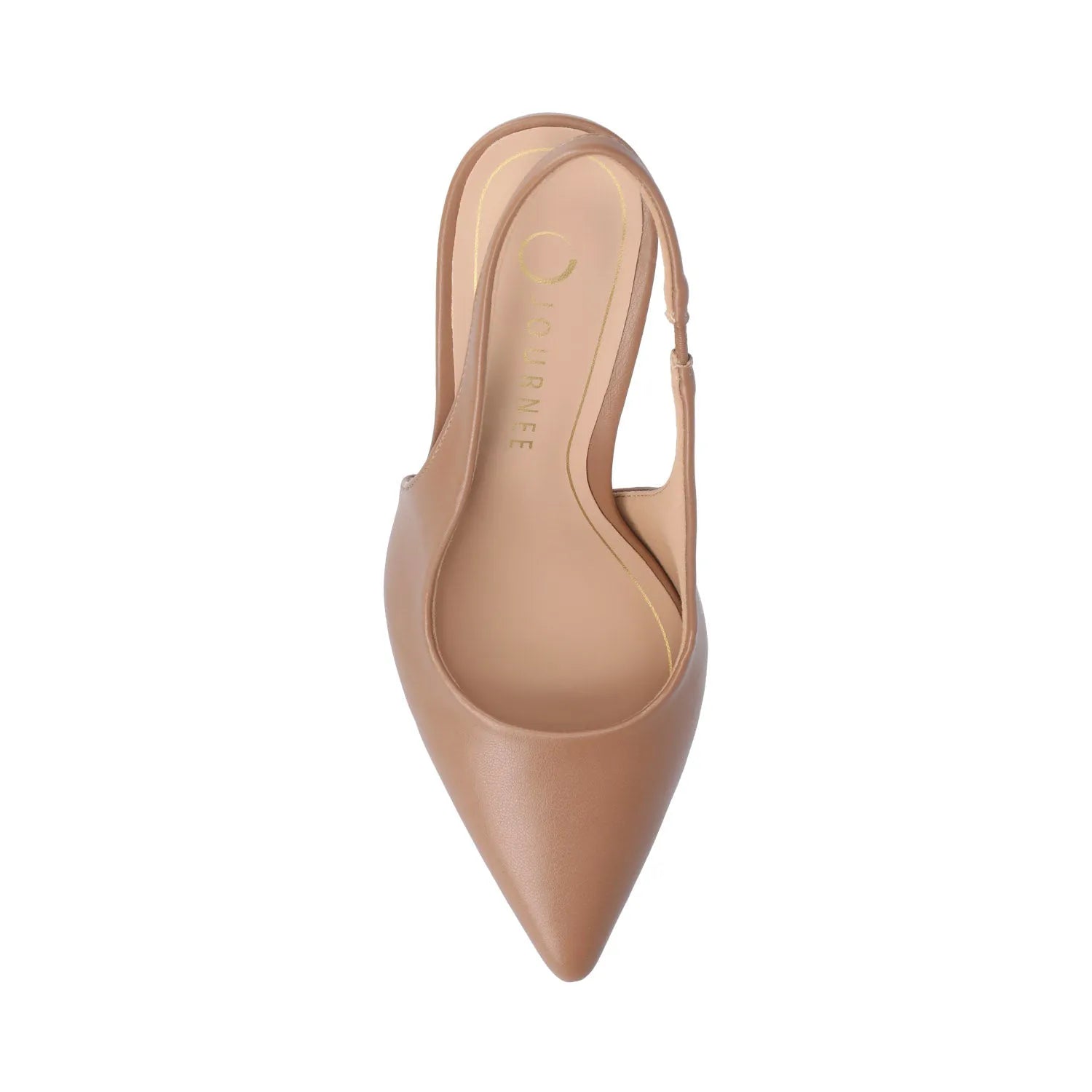 Elenney Stiletto Heels in Wide Width - Tan PU