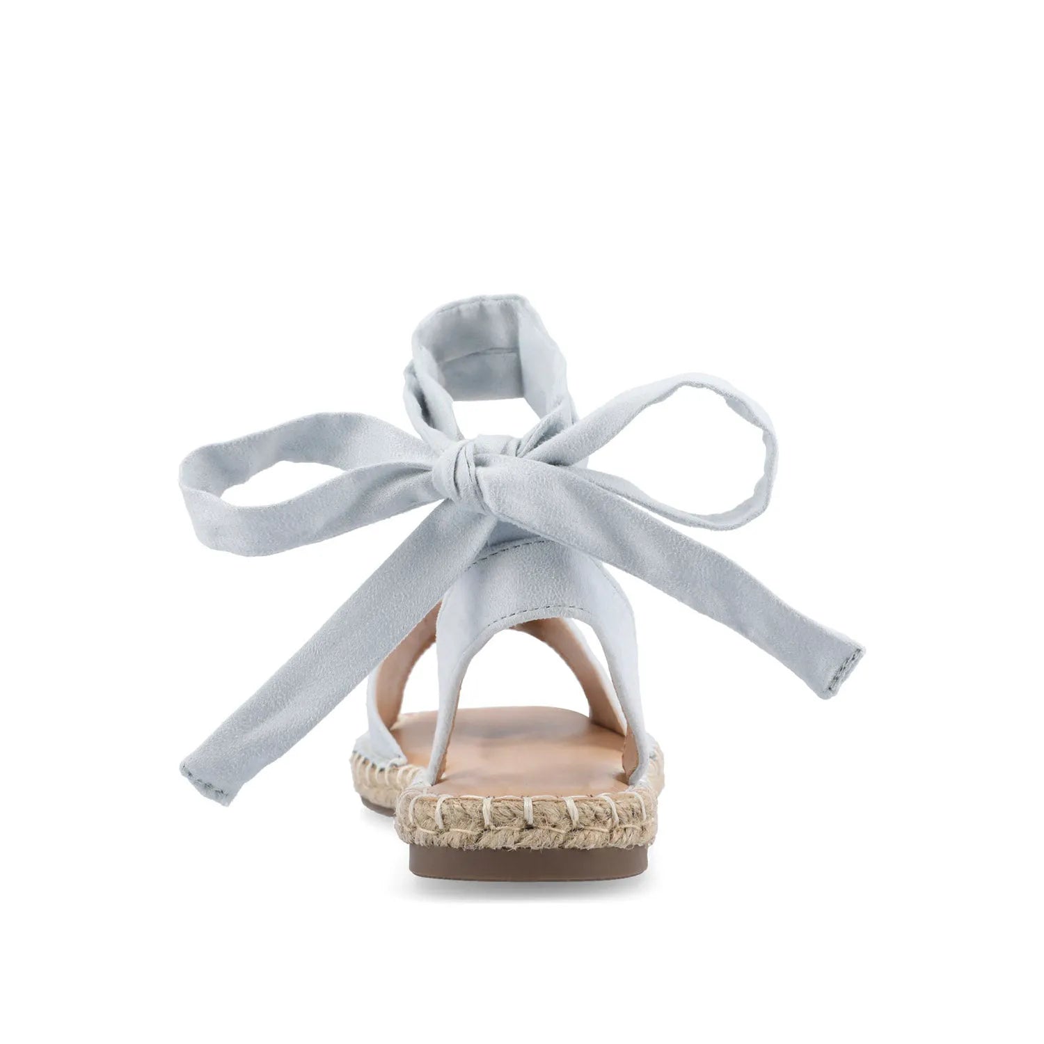 Emelie Wide Espadrille Sandals - Blue