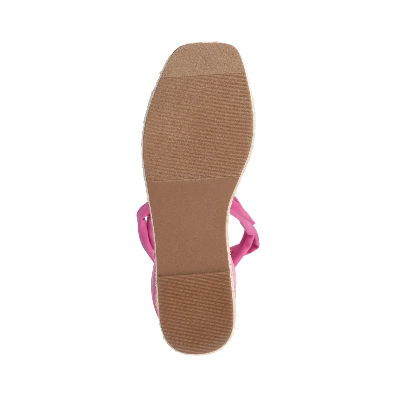 Emelie Multi Strap Espadrille Sandals in Hot Pink