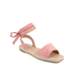 EMELIE ESPADRILLE SANDALS IN WIDE - Rose