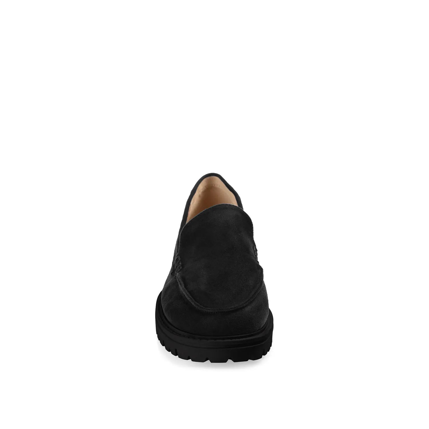 Black Faux Suede