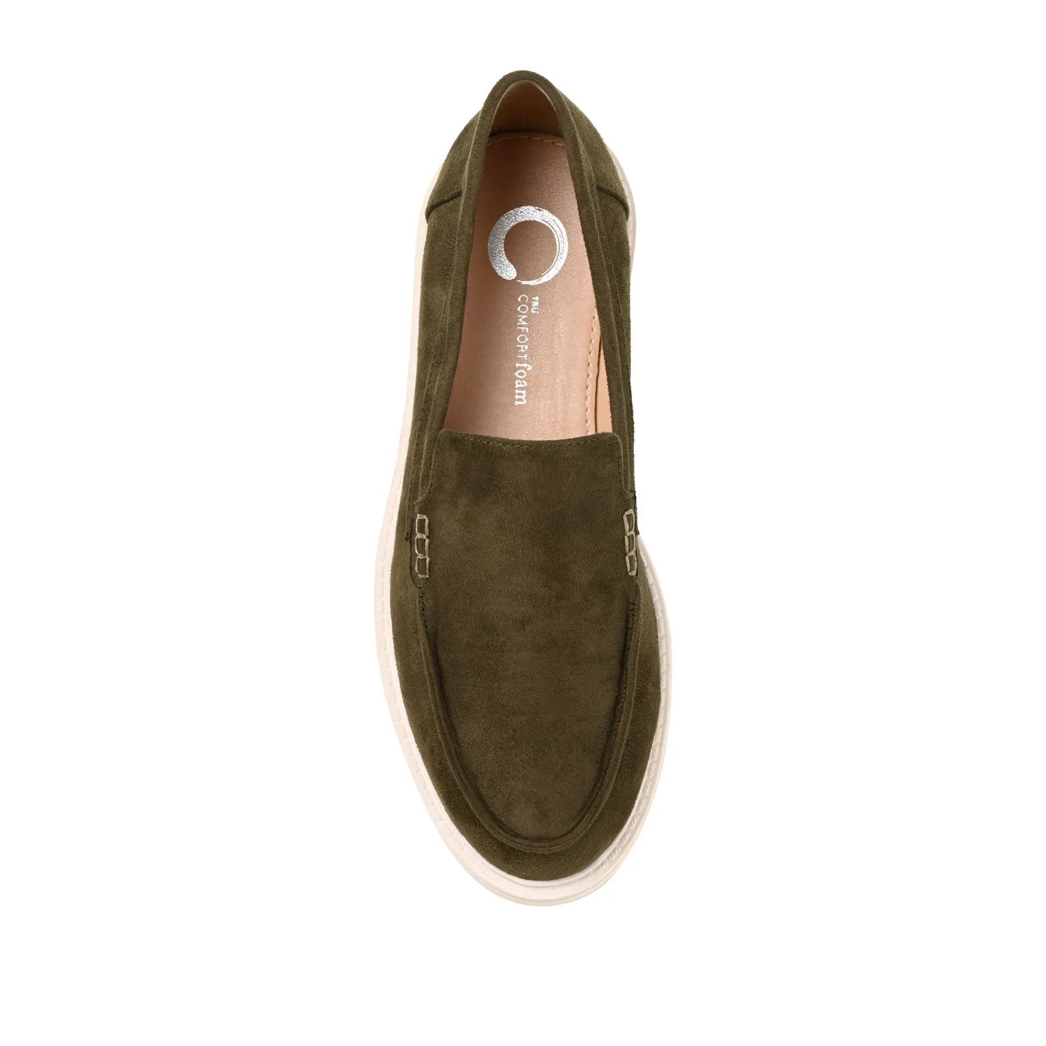 Olive Faux Suede