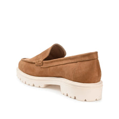Tan Faux Suede
